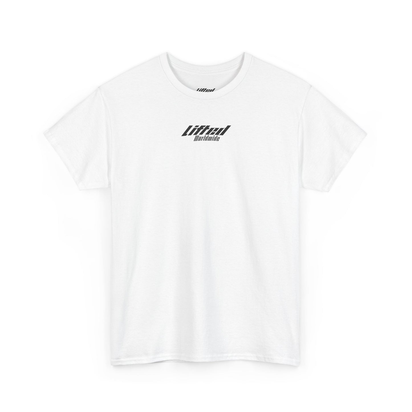 Lifted Worldwide Tee — Chain Cross Back