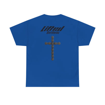 Lifted Worldwide Tee — Chain Cross Back