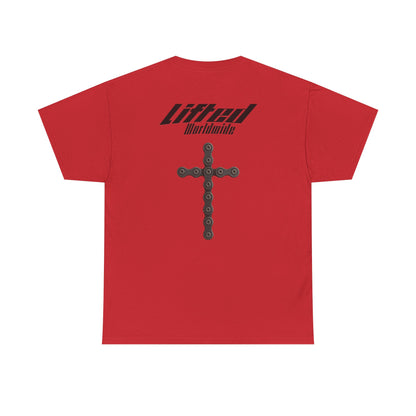 Lifted Worldwide Tee — Chain Cross Back