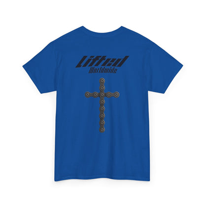 Lifted Worldwide Tee — Chain Cross Back